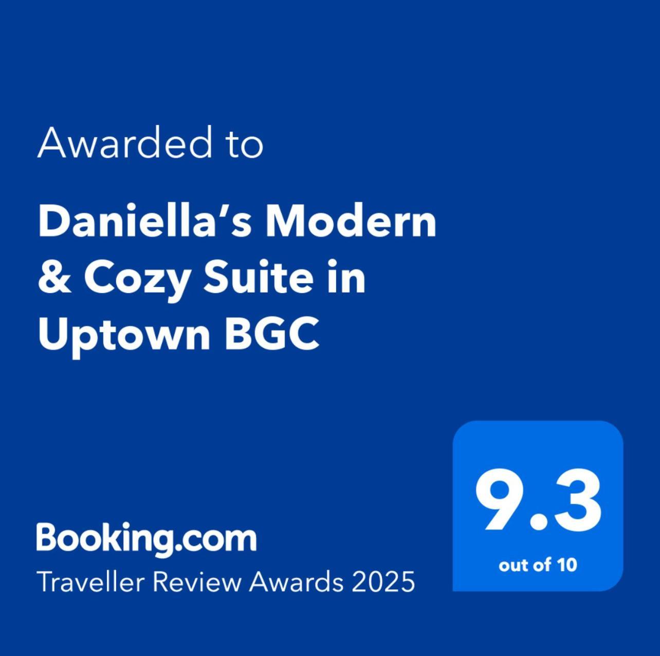 Daniella'S Modern & Cozy Suite In Uptown Bgc Manille Extérieur photo